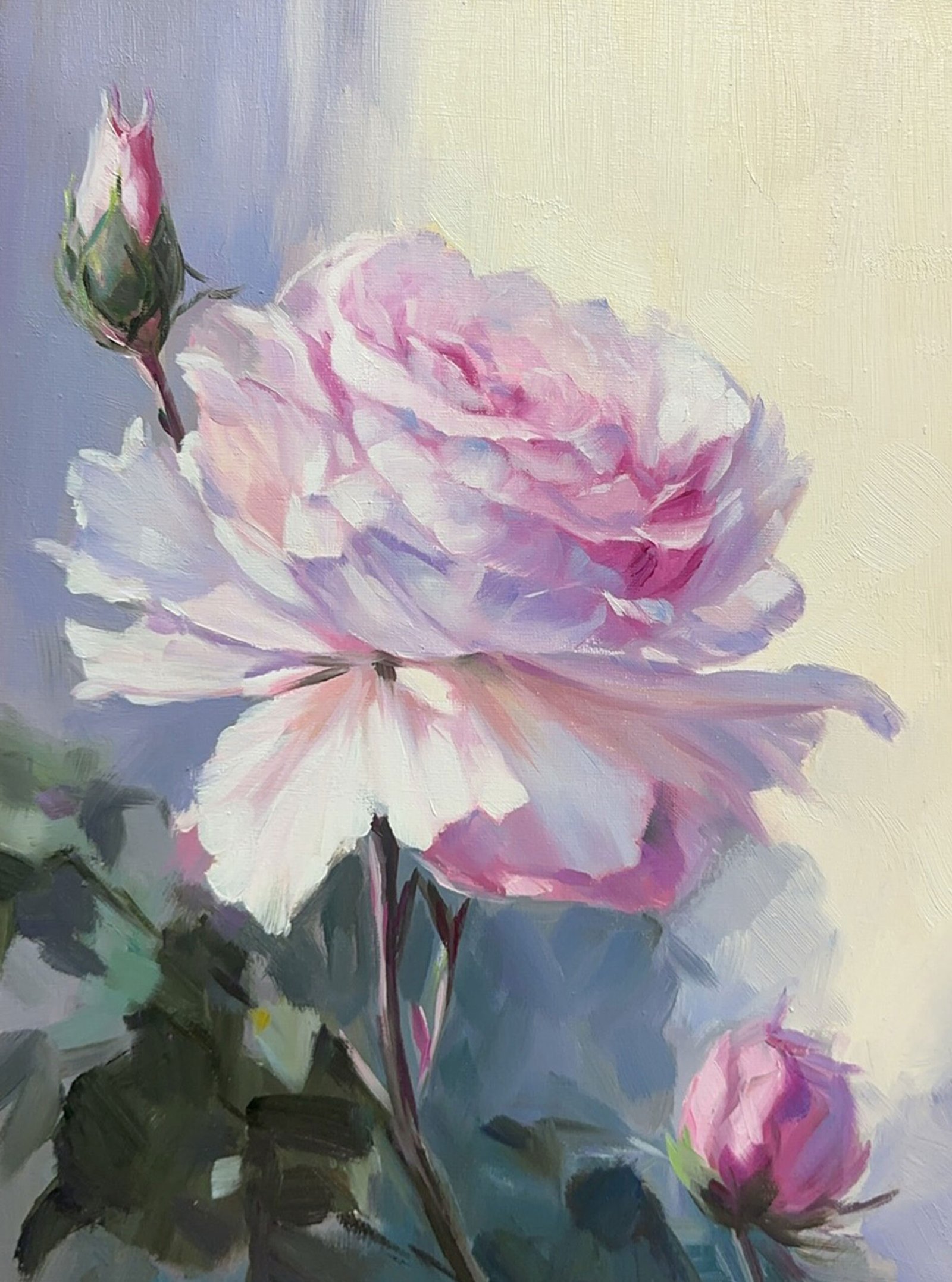 Other photos and instructions may have been provided to the artist to alter the final painting result. This painting should not be contrued as the canonical work of this artist.