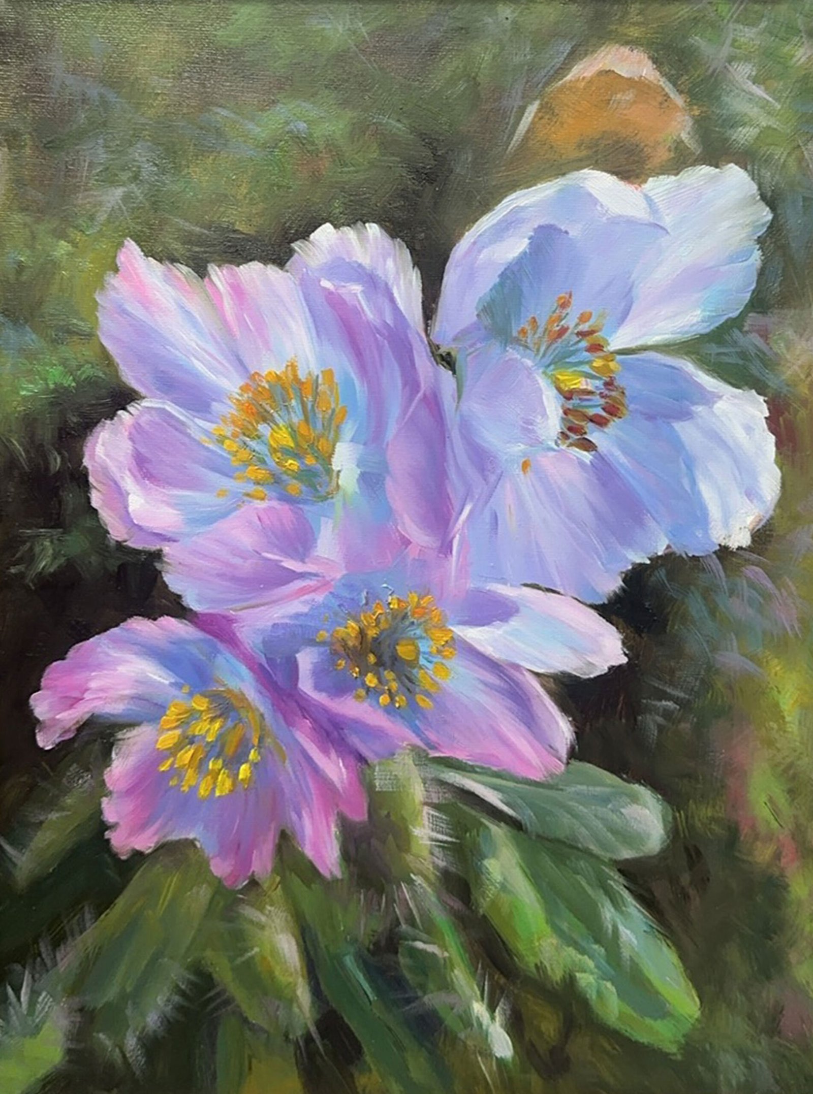 Other photos and instructions may have been provided to the artist to alter the final painting result. This painting should not be contrued as the canonical work of this artist.