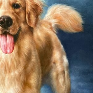 Customized hand-painted oil paintings of pets (10)