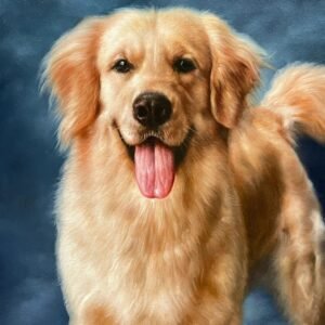 Customized hand-painted oil paintings of pets (8)
