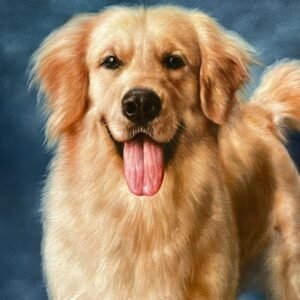 Customized hand-painted oil paintings of pets (9)